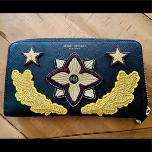 Henri Bendel Military Patch Wallet
